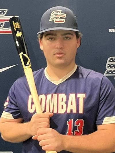 College Commit, Cody Kess from Scanzano Sports' Team Combat Baseball in New Jersey