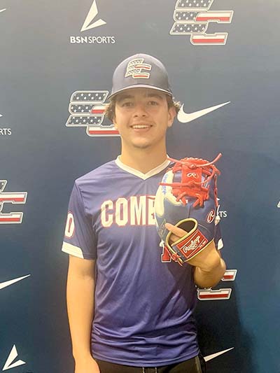 College Commit, Hunter Ray, from Scanzano Sports' Team Combat Baseball in New Jersey