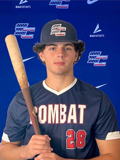 College Commit, Nick Mirarchi, from Scanzano Sports' Team Combat Baseball in New Jersey